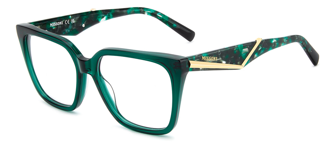 Occhiali da vista missoni mis 0269 1ed verde square femenino taglia 54mm - Vista principale