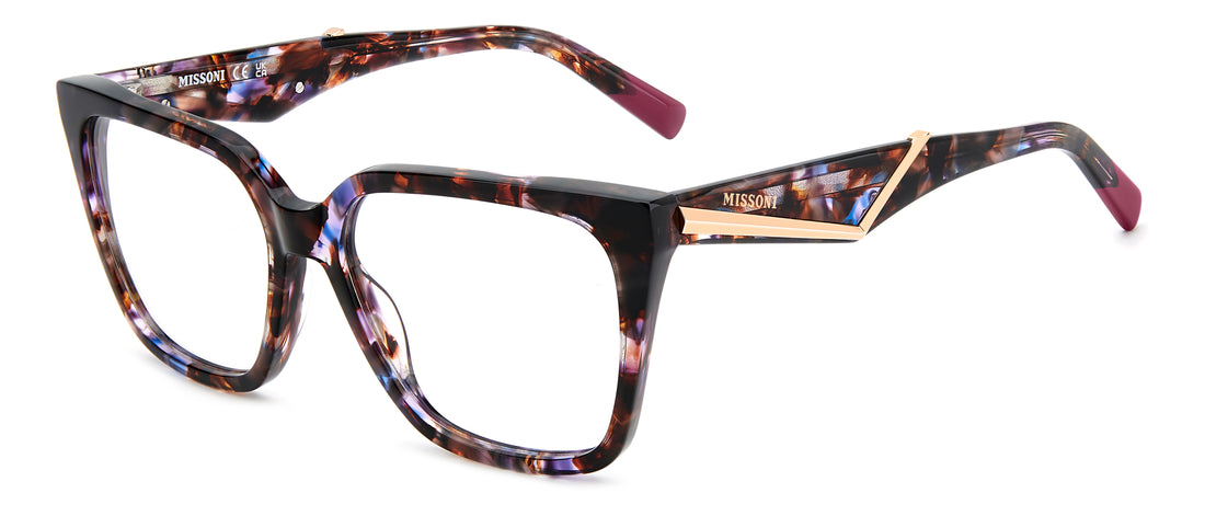 Occhiali da vista missoni mis 0269 f7x violeta square femenino taglia 54mm - Vista principale