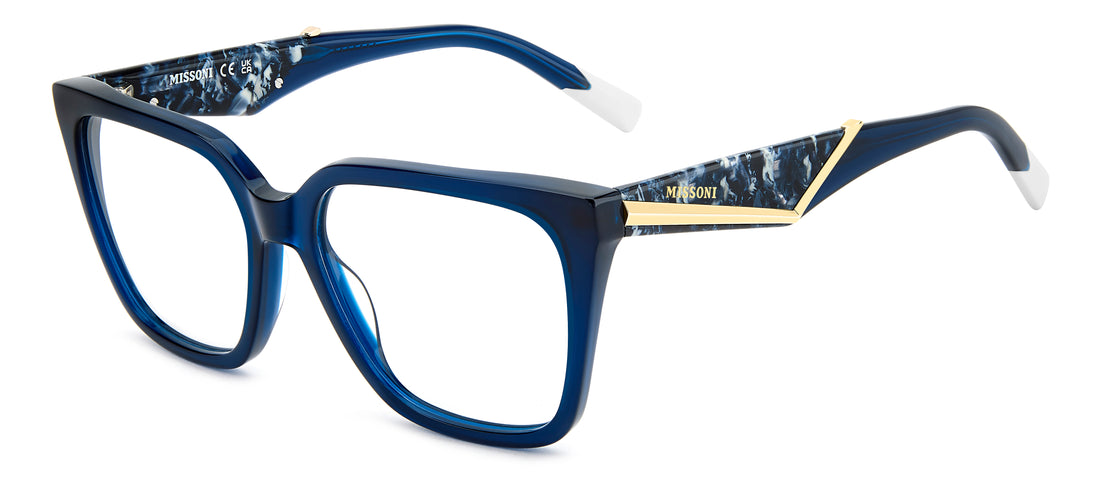 Occhiali da vista missoni mis 0269 pjp azul square femenino taglia 54mm - Vista principale