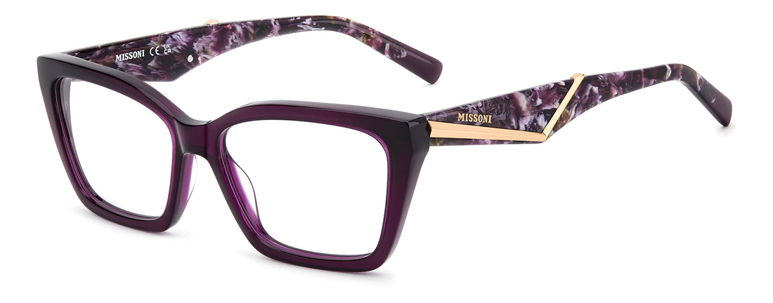 Occhiali da vista missoni mis 0270 0t7 burdeos rectangular femenino taglia 54mm - Vista principale