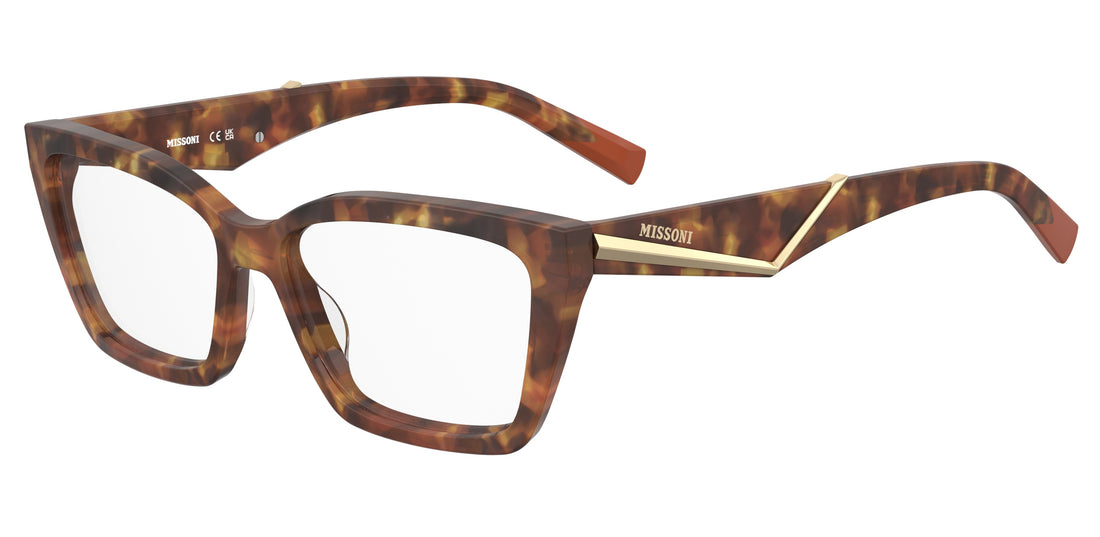 Occhiali da vista missoni mis 0270 9n4 havana rectangular femenino taglia 54mm - Vista principale