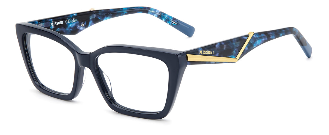 Occhiali da vista missoni mis 0270 pjp azul rectangular femenino taglia 54mm - Vista principale