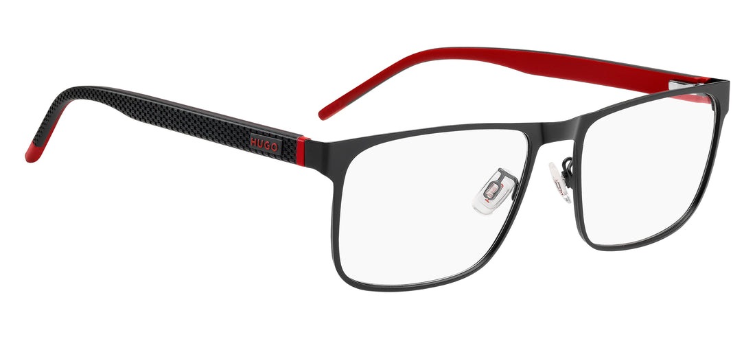 Occhiali da vista hugo hg 1396/g 003 negro rectangular masculino taglia 56mm - Vista dettagliata