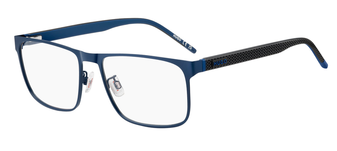 Occhiali da vista hugo hg 1396/g fll azul rectangular masculino taglia 56mm - Vista principale