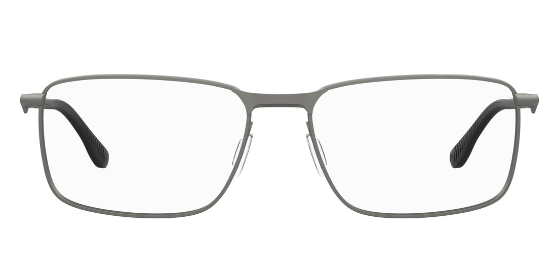 Prescription glasses under armour ua 5071/g/n 5mo plateado rectangular masculino size 55mm - Detailed view
