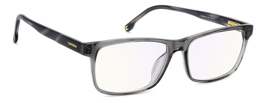 Occhiali da vista carrera c flex 18/g aci 2y gris rectangular masculino taglia 57mm - Vista dettagliata