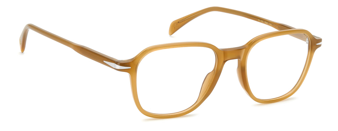 Briller david beckham db 1250 fmp amarillo rectangular masculino størrelse 51mm - Detaljeret visning