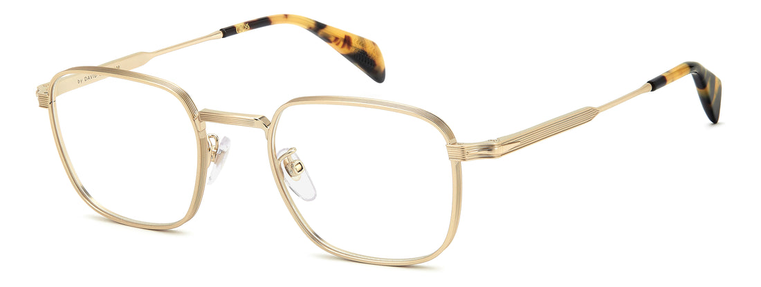 Briller david beckham db 1247 hm2 dorado rectangular masculino størrelse 51mm - Hovedvisning