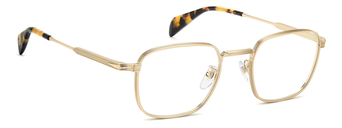 Briller david beckham db 1247 hm2 dorado rectangular masculino størrelse 51mm - Detaljeret visning