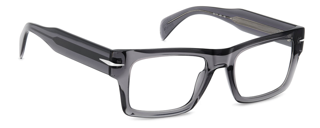Gafas graduadas david beckham db 7171 kb7 gris rectangular masculino talla 53mm - Vista de detalle
