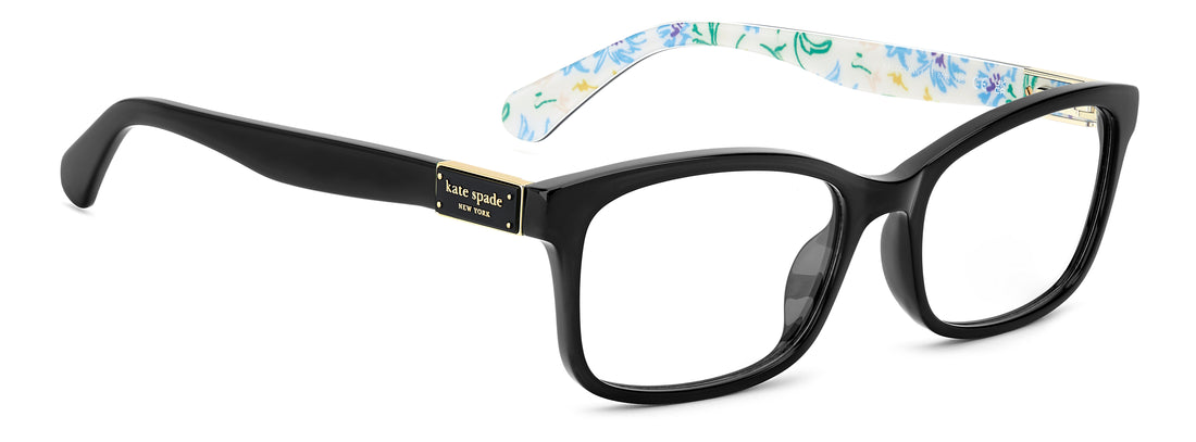 Occhiali da vista kate spade ks lucyann 4/g 807 negro rectangular femenino taglia 52mm - Vista dettagliata