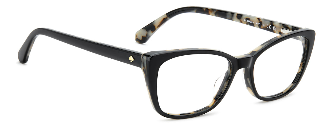 Occhiali da vista kate spade ks kassia 2 wr7 negro rectangular femenino taglia 52mm - Vista dettagliata
