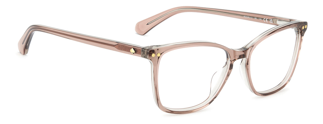 Occhiali da vista kate spade ks karly 2 j92 rosa rectangular femenino taglia 51mm - Vista dettagliata