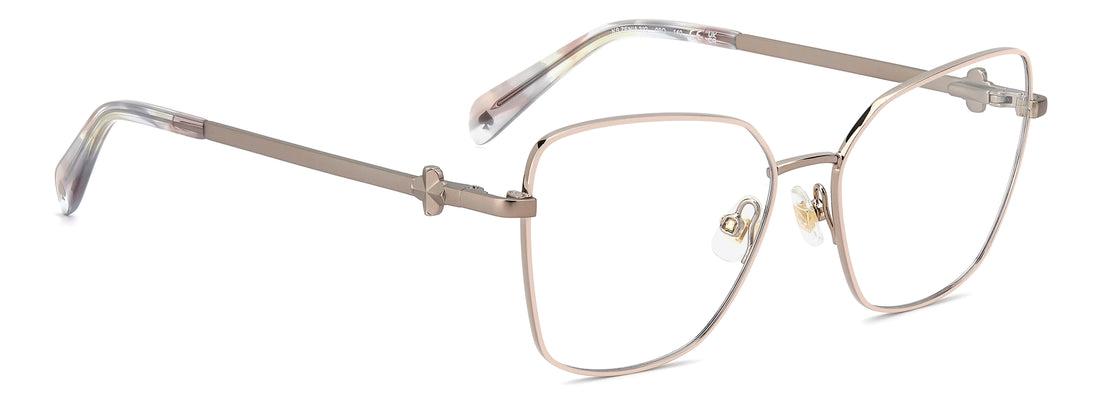 Occhiali da vista kate spade ks zenia 2/g 09q marron square femenino taglia 53mm - Vista dettagliata
