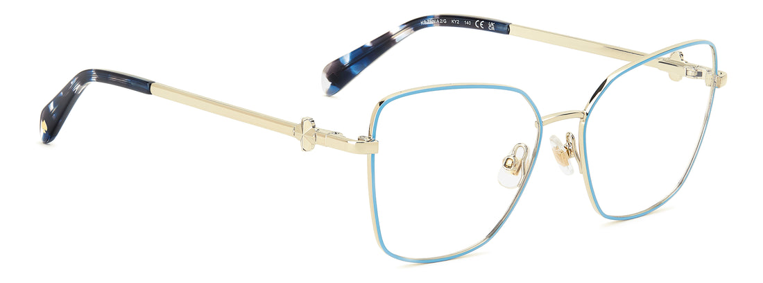 Gafas graduadas kate spade ks zenia 2/g ky2 azul square femenino talla 53mm - Vista de detalle