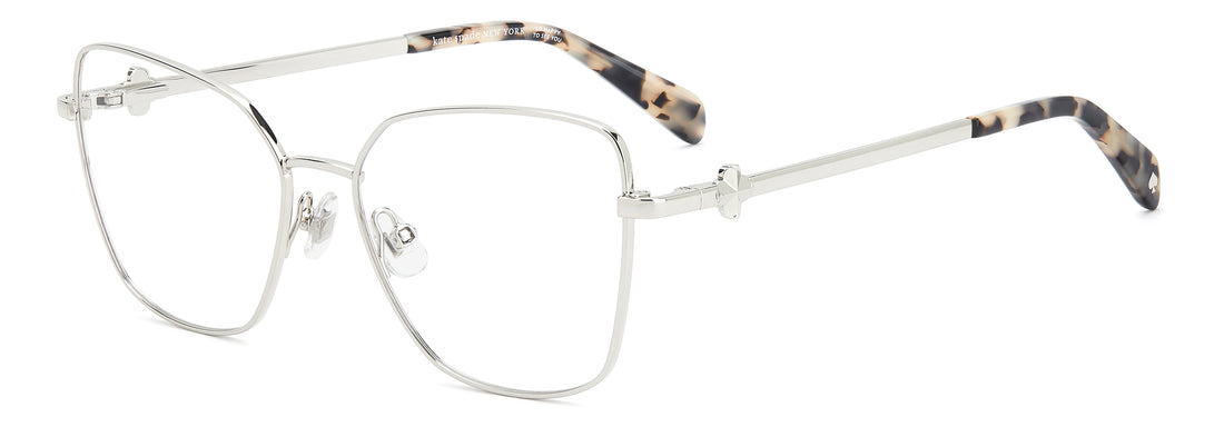 Occhiali da vista kate spade ks zenia 2/g yb7 plateado square femenino taglia 53mm - Vista principale