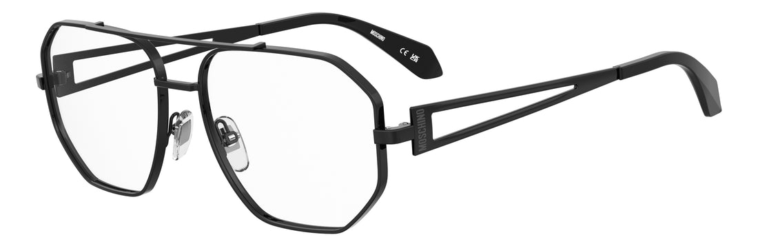 Glasögon moschino mos667 807 negro navigator unisex storlek 57mm - Huvudvy