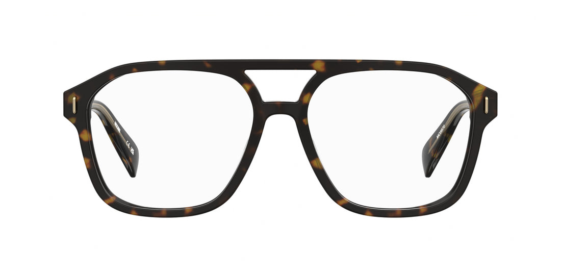 Glasögon moschino mos670 086 havana square unisex storlek 56mm - Detaljvy