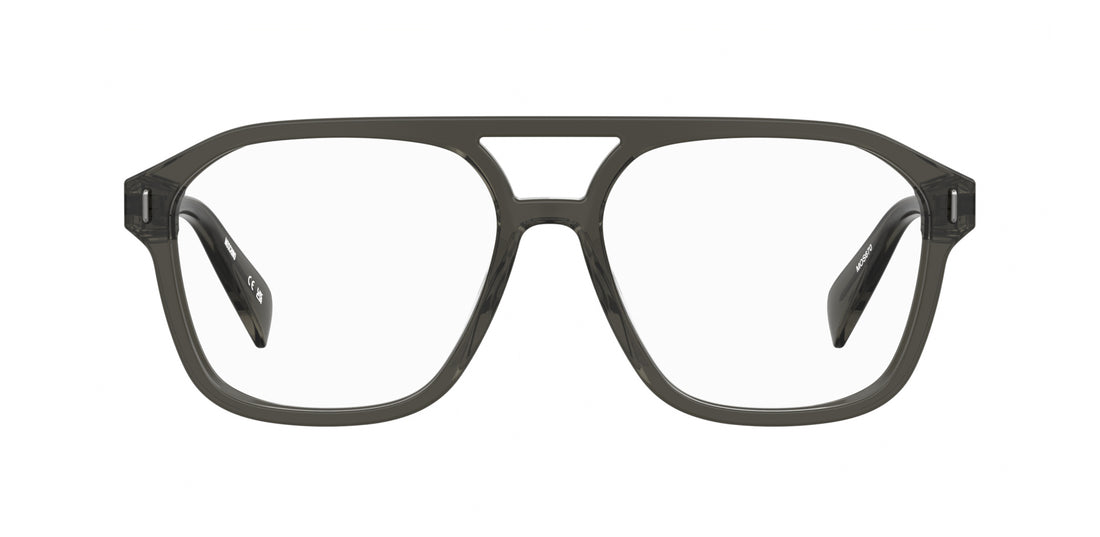 Glasögon moschino mos670 kb7 gris square unisex storlek 56mm - Detaljvy