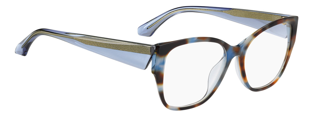 Briller etro 0145/g ipr havana rectangular femenino størrelse 53mm - Detaljeret visning