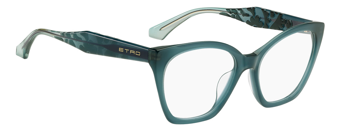 Briller etro 0149/g i6z azul rectangular femenino størrelse 54mm - Detaljeret visning