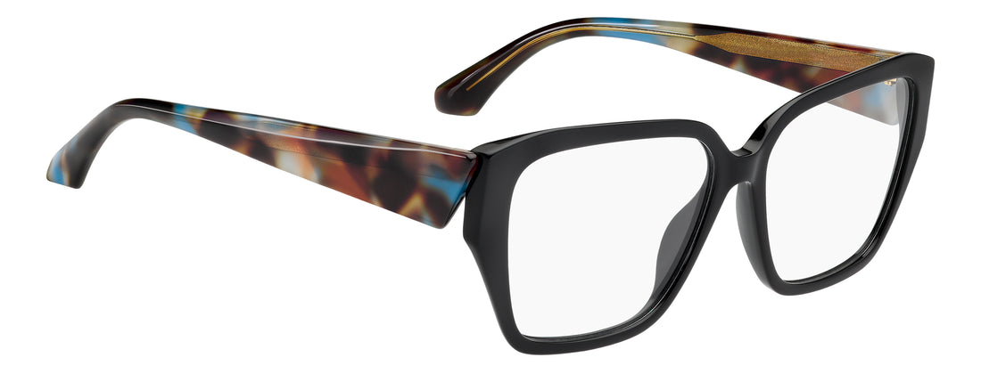 Briller etro 0146 edc negro rectangular femenino størrelse 55mm - Detaljeret visning