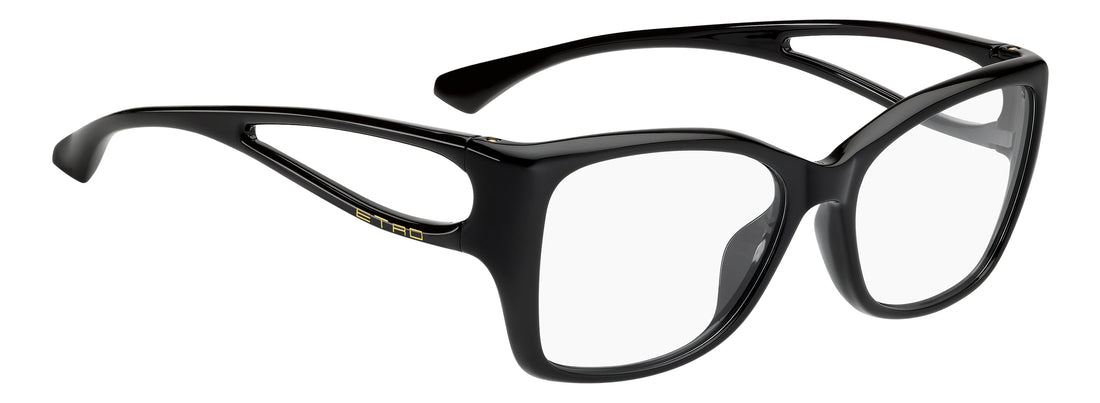 Briller etro 0156/g 807 negro rectangular femenino størrelse 54mm - Detaljeret visning