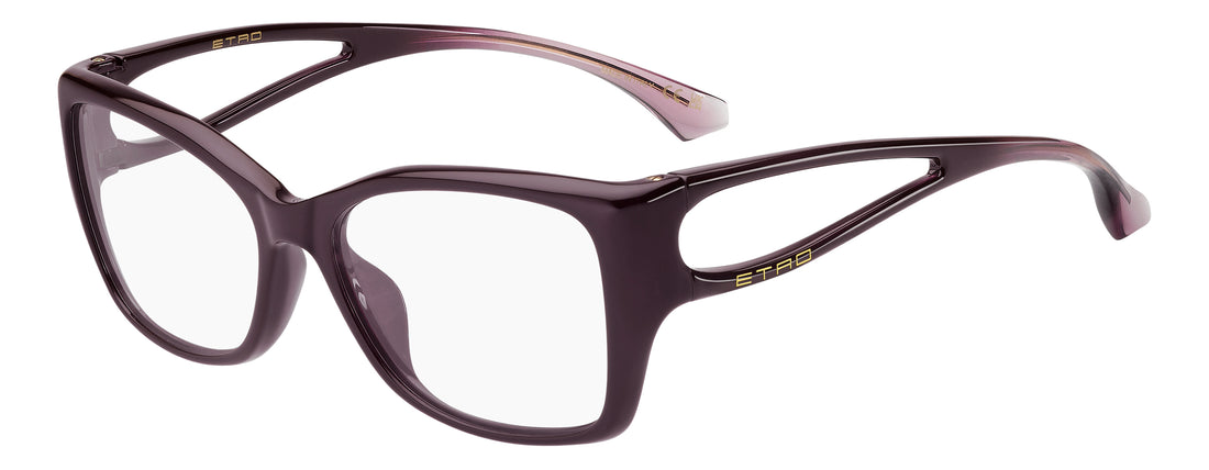 Briller etro 0156/g b3v violeta rectangular femenino størrelse 54mm - Hovedvisning