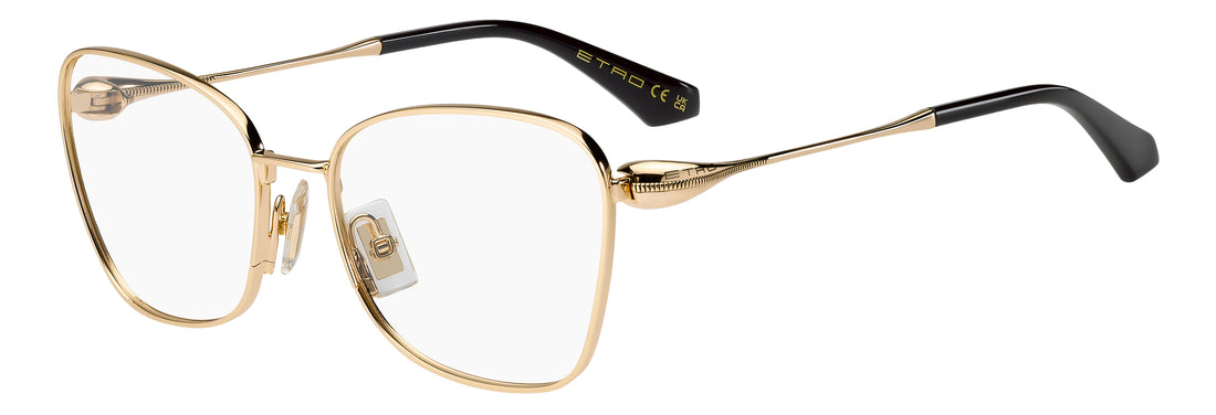 Briller etro 0154 000 dorado rectangular femenino størrelse 56mm - Hovedvisning