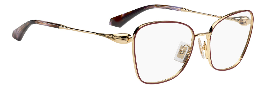 Briller etro 0154 6k3 burdeos rectangular femenino størrelse 56mm - Detaljeret visning