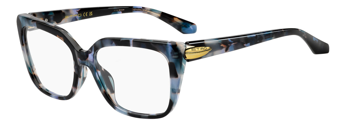 Briller etro 0153/g x8q marron rectangular femenino størrelse 54mm - Hovedvisning