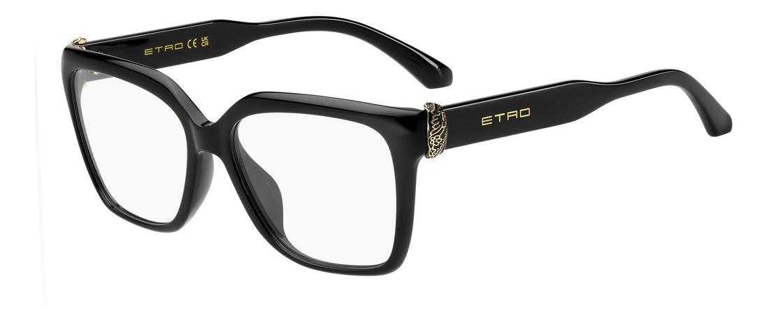 Briller etro 0158/g 807 negro square femenino størrelse 54mm - Hovedvisning