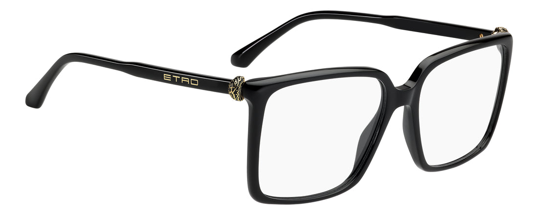 Briller etro 0160 807 negro square femenino størrelse 54mm - Detaljeret visning