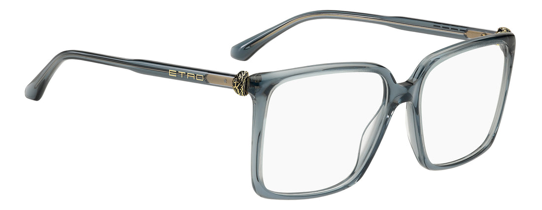 Briller etro 0160 zi9 verde square femenino størrelse 54mm - Detaljeret visning