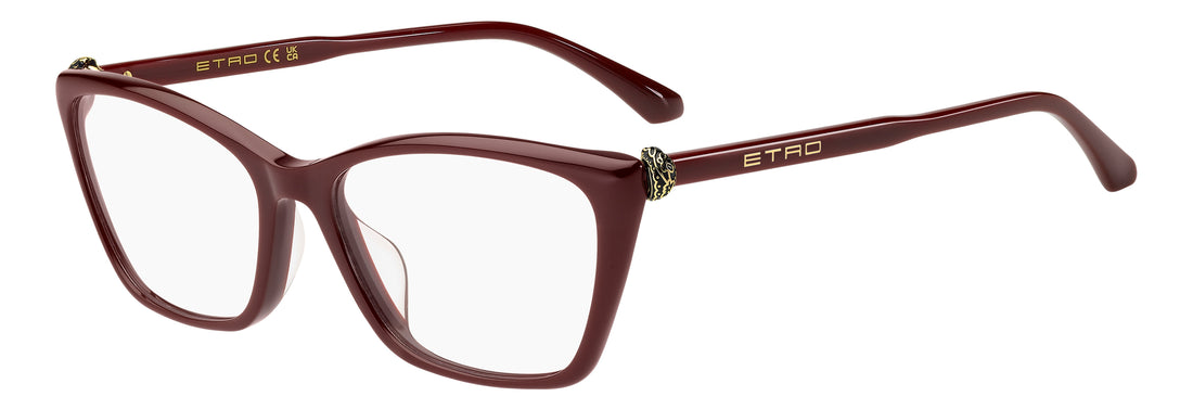 Briller etro 0161/g lhf burdeos rectangular femenino størrelse 55mm - Hovedvisning