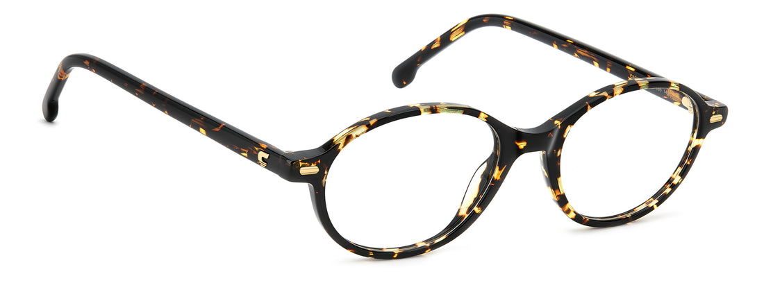 Briller carrera 3116 086 havana oval femenino størrelse 50mm - Detaljeret visning
