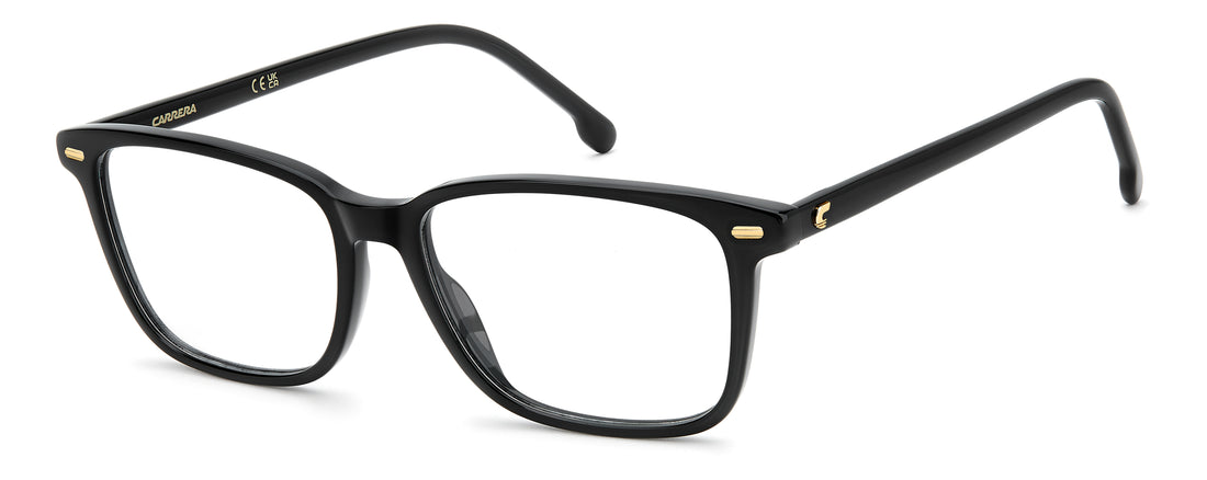 Briller carrera 3118 807 negro rectangular femenino størrelse 52mm - Hovedvisning