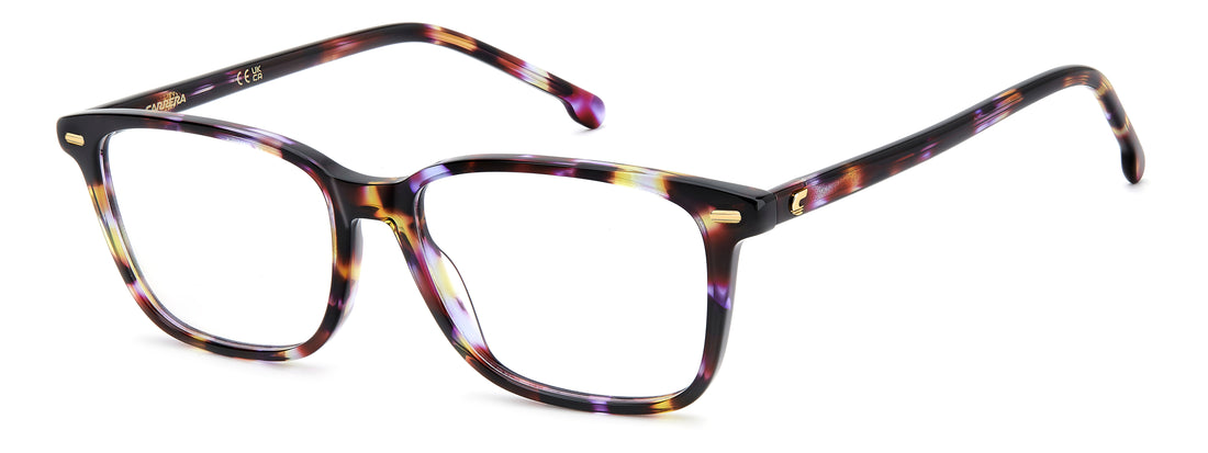 Briller carrera 3118 hkz violeta rectangular femenino størrelse 54mm - Hovedvisning