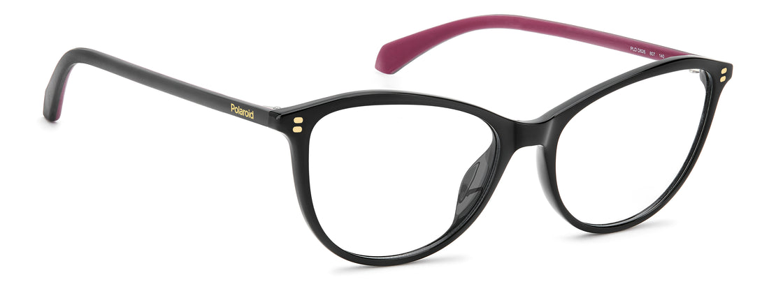 Occhiali da vista polaroid pld d626 807 negro cat eye femenino taglia 54mm - Vista dettagliata