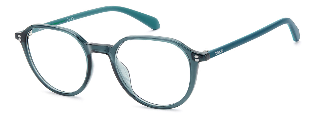 Occhiali da vista polaroid pld d628 xw0 azul pantos masculino taglia 51mm - Vista principale
