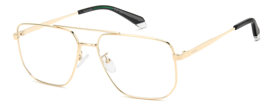 Occhiali da vista polaroid pld d632/g j5g dorado navigator masculino taglia 58mm - Vista principale