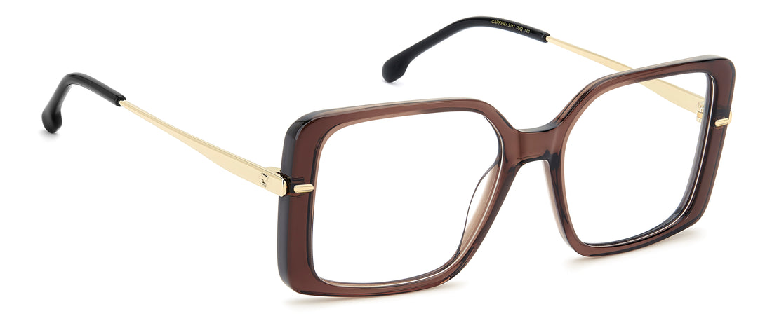 Briller carrera 3111 09q marron square femenino størrelse 52mm - Detaljeret visning