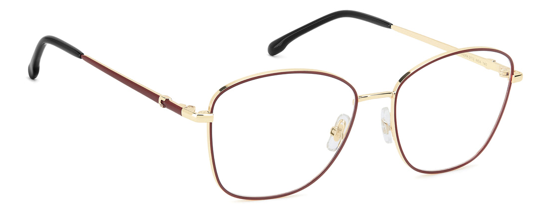 Briller carrera 3112 noa dorado rectangular femenino størrelse 56mm - Detaljeret visning