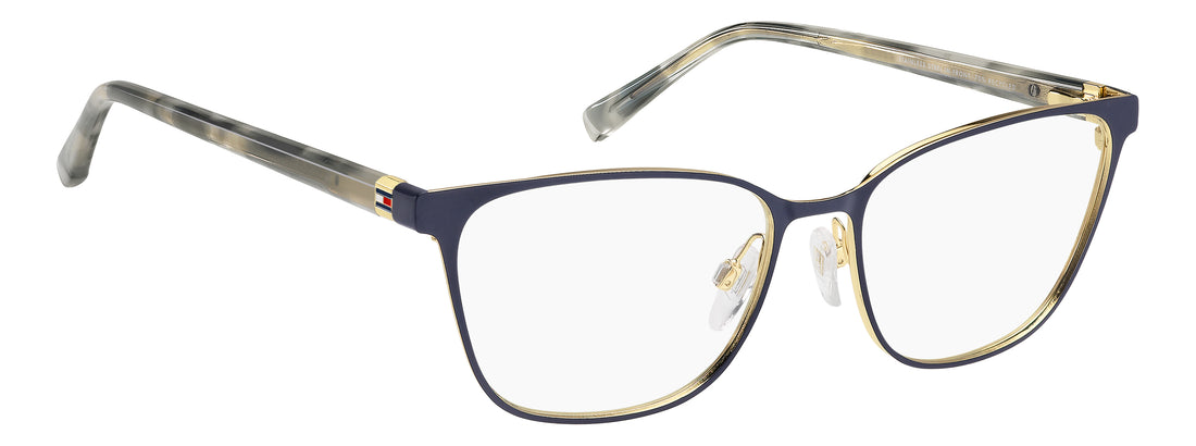 Prescription glasses tommy hilfiger th 2396 pjp azul rectangular femenino size 52mm - Detailed view