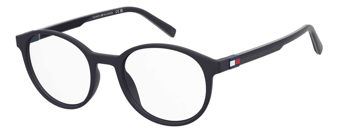 Prescription glasses tommy hilfiger th 2383 xw0 azul rectangular masculino size 50mm - Main view