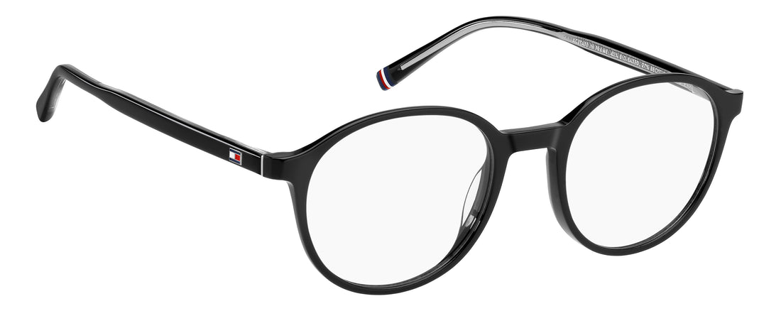 Prescription glasses tommy hilfiger th 2392 807 negro rectangular masculino size 51mm - Detailed view