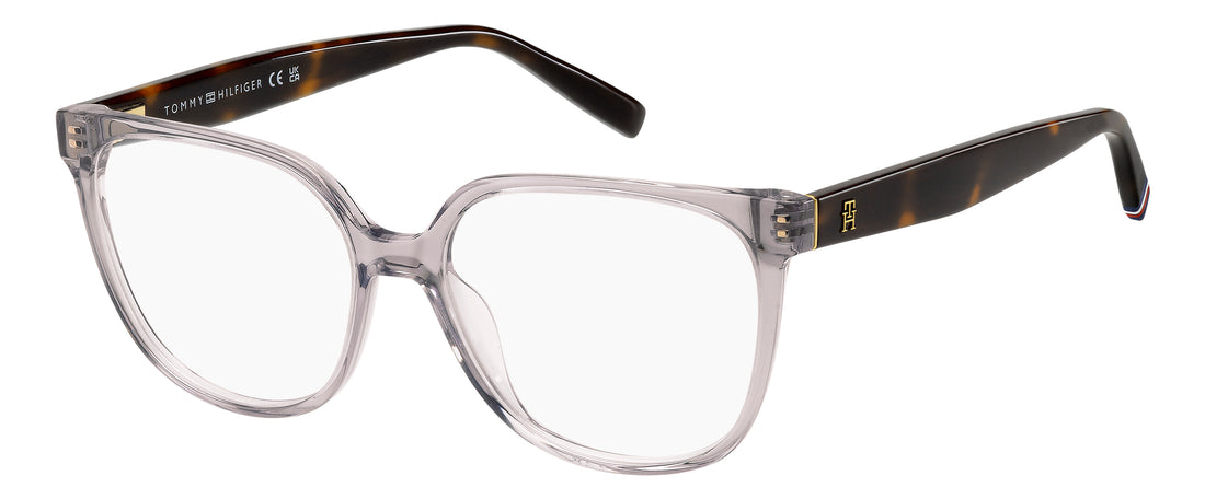 Prescription glasses tommy hilfiger th 2400 35j rosa rectangular femenino size 54mm - Main view