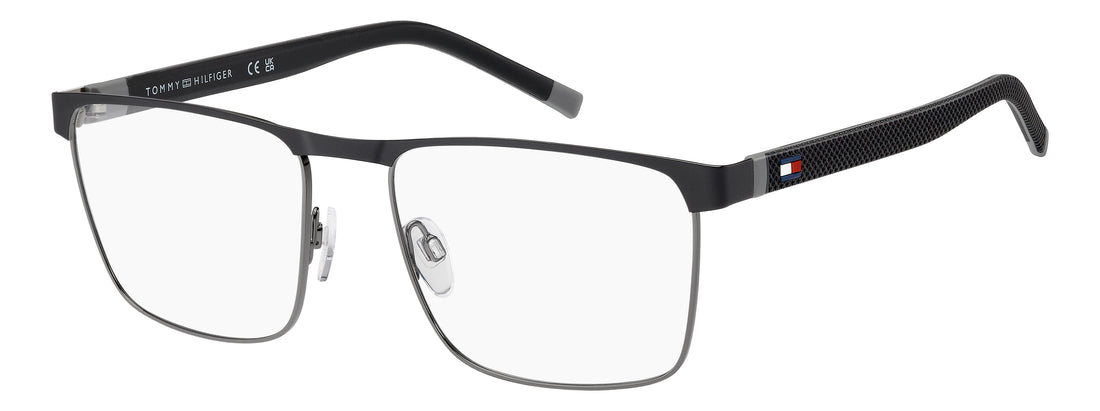 Okulary korekcyjne tommy hilfiger th 2378 ti7 negro rectangular masculino rozmiar 58mm - Widok główny