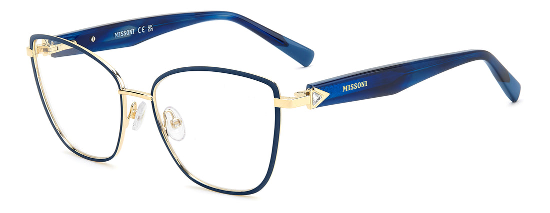 Occhiali da vista missoni mis 0304 lks dorado rectangular femenino taglia 56mm - Vista principale
