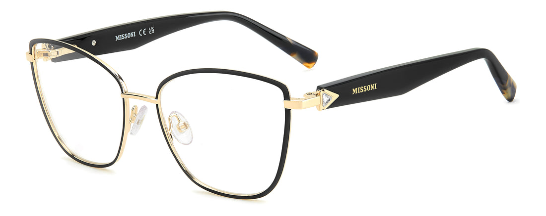 Occhiali da vista missoni mis 0304 rhl dorado rectangular femenino taglia 56mm - Vista principale